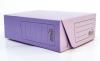 Caja archivo plast.360x250x120 cm t/volcada violeta pastel PLANA