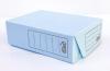 Caja archivo plast.360x250x120 cm t/volcada celeste pastel PLANA
