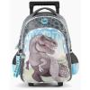 Mochila escolar de Dinosaurio carro footy con luz F2201 (025287)