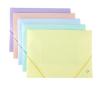 Carpeta plastica of. c/elastico (colores pastel)(145210)