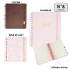 Agenda fw 19x25 sem. espiral love 2003 (69740)