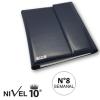 Agenda simil cuero con anillado y abrojo 3422 (66160)