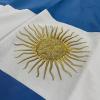 BANDERA CEREMONIA ARGENTINA 90X140 C/SOL BOR. (159) (22100)