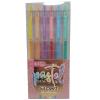 Boligrafo gel tendance 0.7 mm retractil 6 pc pastel (070510)