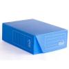 Caja archivo plast.360x250x120 cm t/volcada azul PLANA