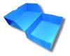 Caja archivo plast. x 12 cm tv legajo (azul) PAGODA