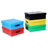 Caja c/tapa 802 amarillo/rojo 550x380x195