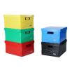 CAJA C/TAPA 803 NEGRO/AMARILLO/VERDE 380x300x260