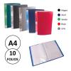 Carpeta plastica iram armada con 10 folios (202100)