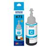 Cartucho EPSON original t-673220-al cyan p/L800
