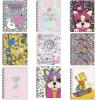 Cuaderno c/esp. 16 x 21 t/d. MOOVING fsia. x 80 ray. (125080/011864/017783/008052)