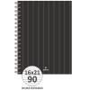 Cuaderno c/esp.16 x 21 t/d.Norpac  Eternity x 90 ray. (258410)