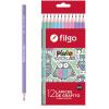 Lapiz grafito FILGO color pastel (36090)