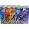 Libro Betina Pegando Dinosaurios con Autoadhesivos 4 modos (2092) (014850)