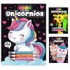 Libro BETINA neon coloreo 4t animalitos/dinosaurio/KawaII/unicornio (034004)