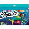 Marcador SHARPIE fino acuario x 18 u. (25730)