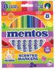 Marcador MENTOS perfumados linea ancha x 8 IK0232
