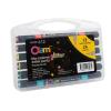 Marcador Olami glitter doble punta x12 mgdp412 (035581)