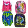 Mochila Wabro Infantil Disney Pixar Toy Story Buzz Con Ruedas / Barbie 30cm 34601/40151(10790/10900)