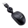 MOUSE GENIUS MICROTRAVELER V2 BLACK/RUBY/BLANCO USB