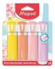 Resaltador MAPED pocket pastel x 4- 742546 (019256)