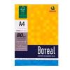 Resma t/iram-A4 21 x 29.7 BOREAL x 80 grs.