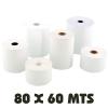 Rollo papel termico 80x60 mts.