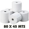 Rollo papel termico 80x45 mts